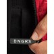 Dangerous DNGRS mikina pánská Zip Hoodie Big Logo in black nadměrná velikost